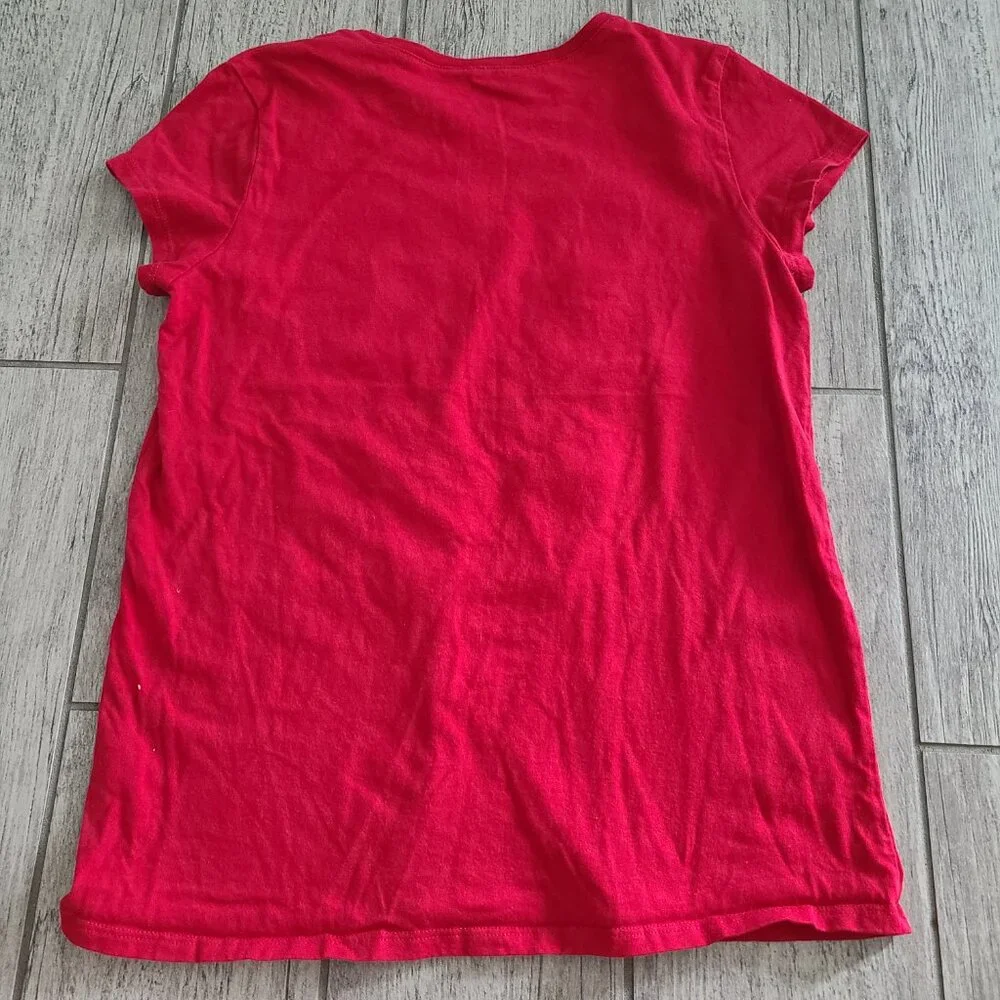 🏷 3/$15 or 5/$20 The Children's Place girls red unicorn top size XXL 16